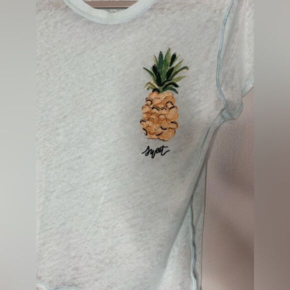 Free People Fruit Medley Pineapple Sweet Tee - Picture 3 of 5